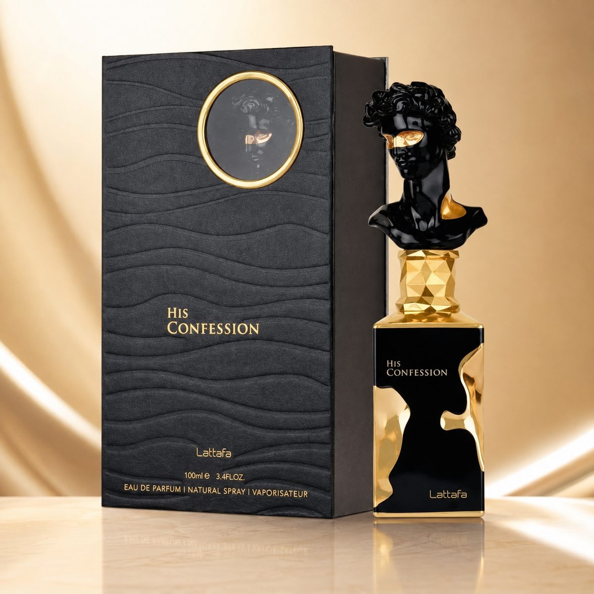 Perfume Lattafa His Confession Eau De Parfum - Perfume Masculino 100ml