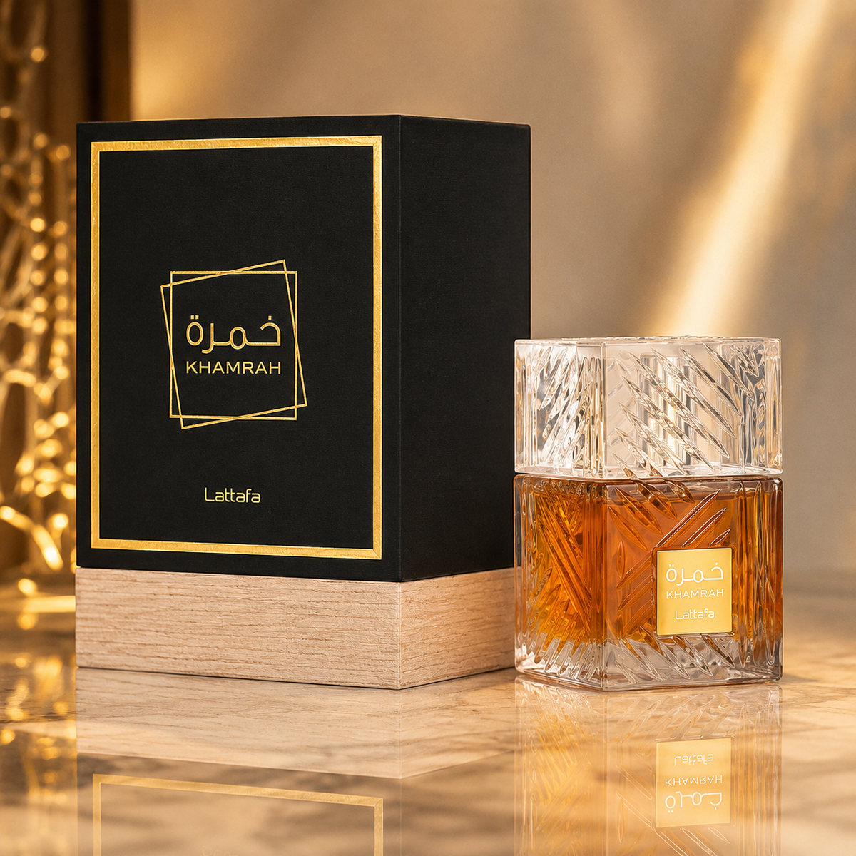 Perfume Lattafa Khamrah Eau De Parfum - Perfume Compartilhável 100ml