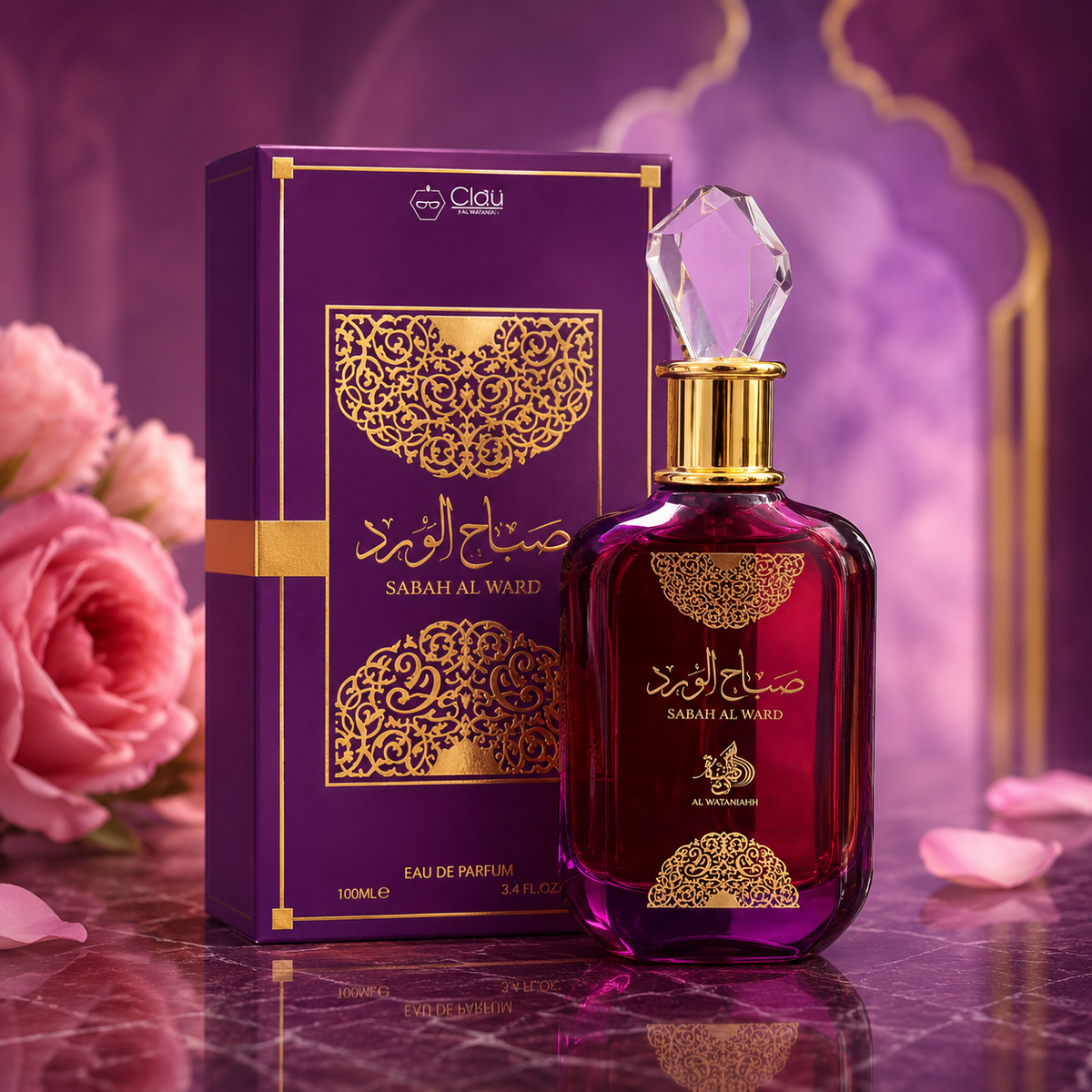 Perfume Al Wataniah Sabah Al Ward Delilah Eau de Parfum - Perfume Feminino 100ml