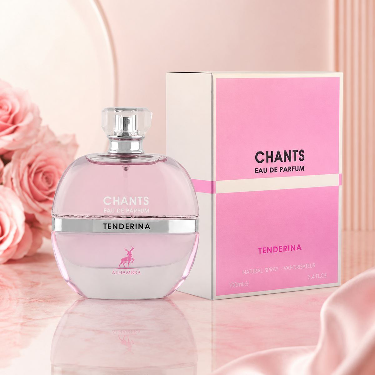 Perfume Maison Alhambra Chants Tenderina Eau de Parfum - Perfume Feminino 100ml