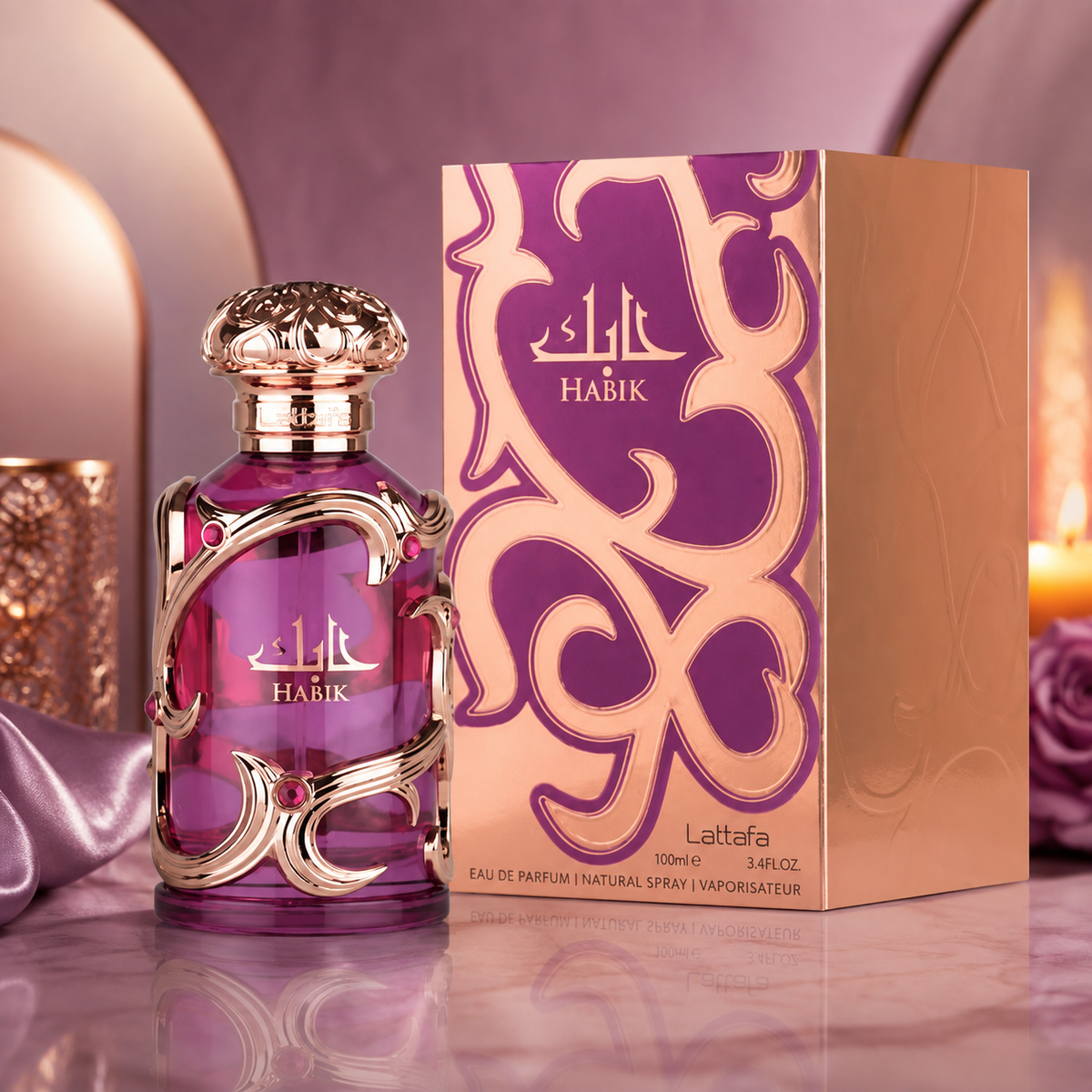 Perfume Lattafa Habik Eau de Parfum - Perfume Feminino 100ml