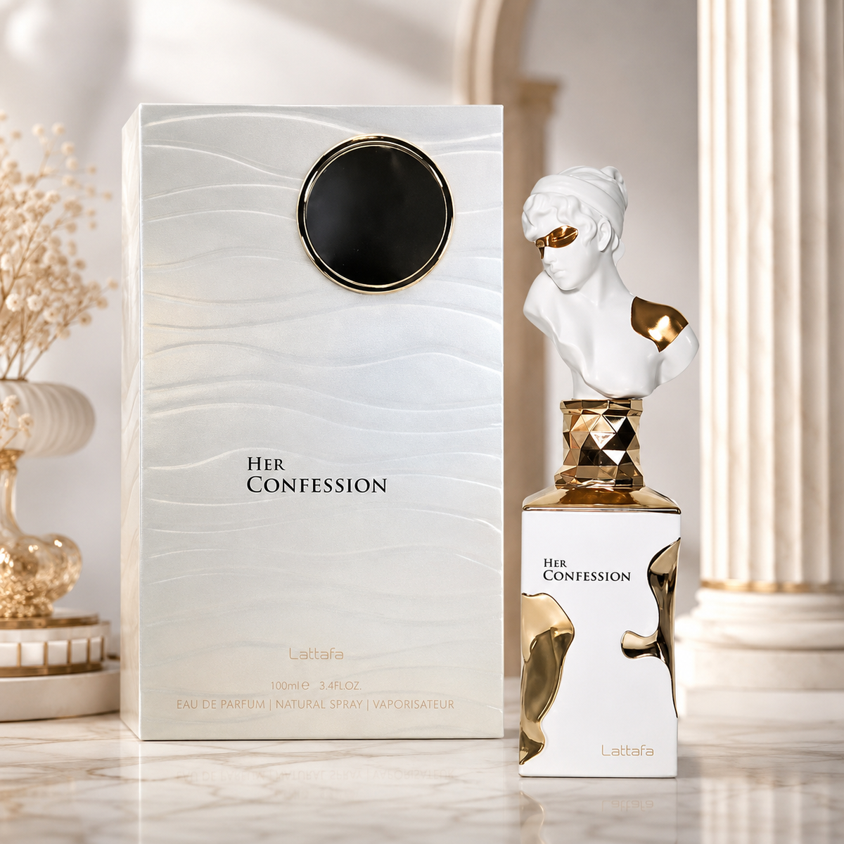 Perfume Lattafa Her Confession Eau de Parfum - Perfume Feminino 100ml