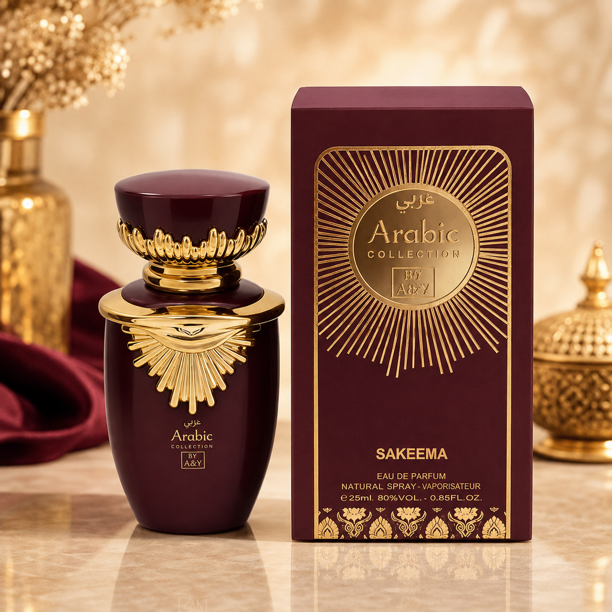Perfume A037 Sakeema Eau De Parfum - Perfume Feminino 25ml