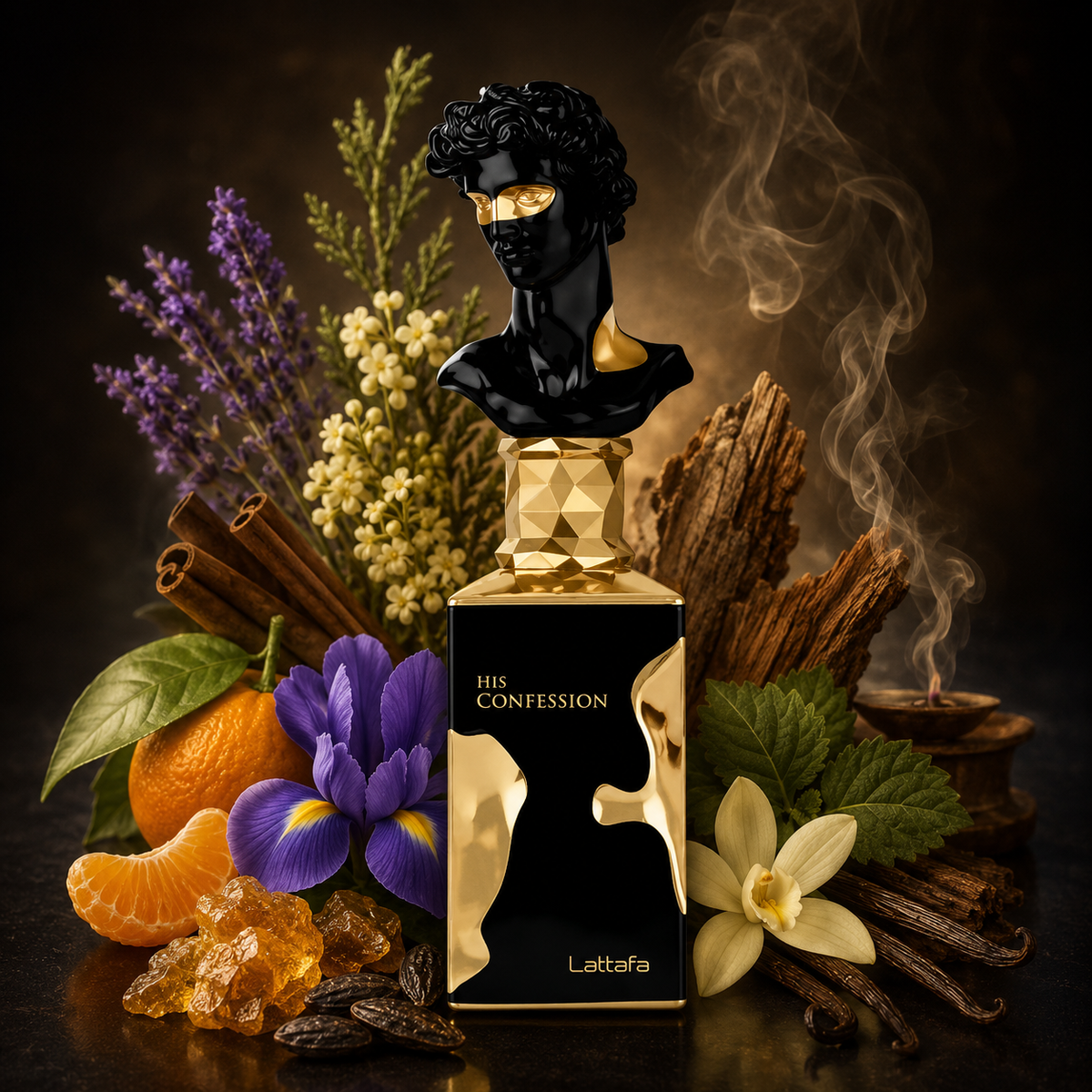 Perfume Lattafa His Confession Eau De Parfum - Perfume Masculino 100ml