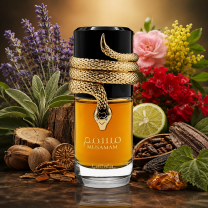 Perfume Lattafa Musamam Black Intense Eau De Parfum - Perfume Masculino 100ml