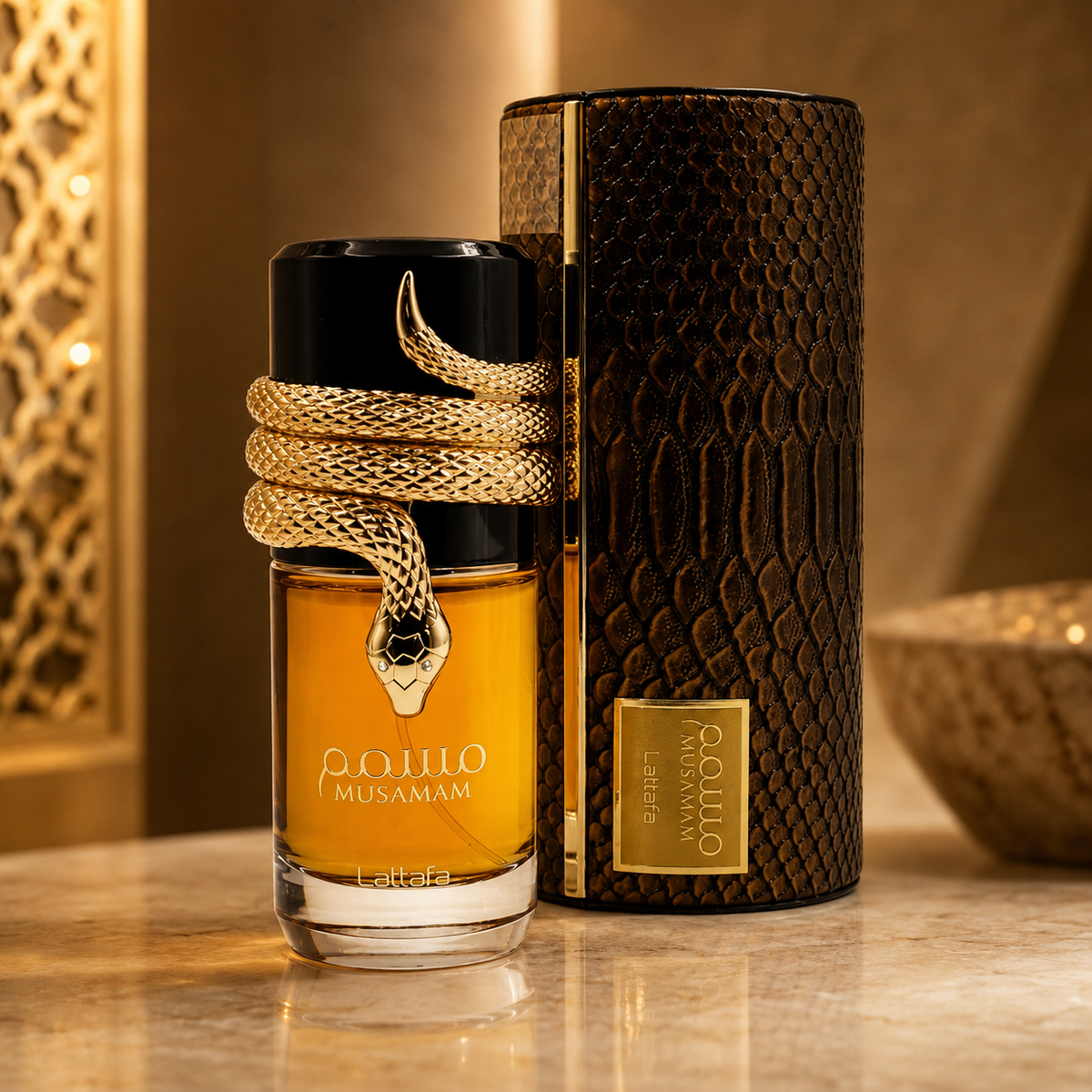 Perfume Lattafa Musamam Black Intense Eau De Parfum - Perfume Masculino 100ml