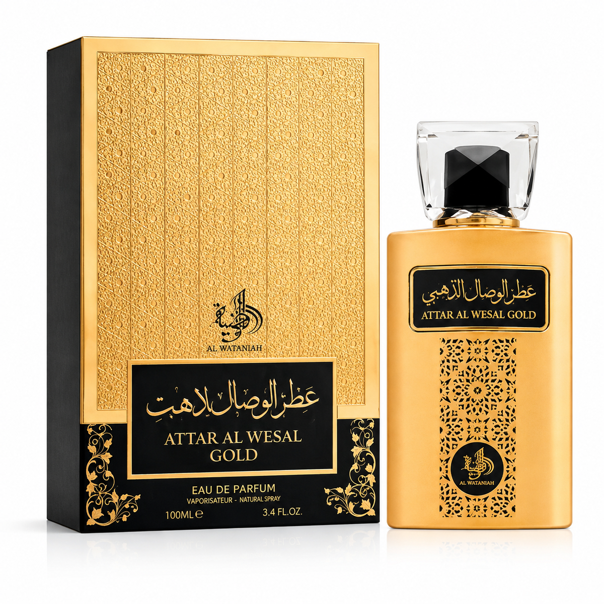 Perfume Al Wataniah Attar Al Wesal Gold Eau De Parfum - Perfume Masculino 100ml