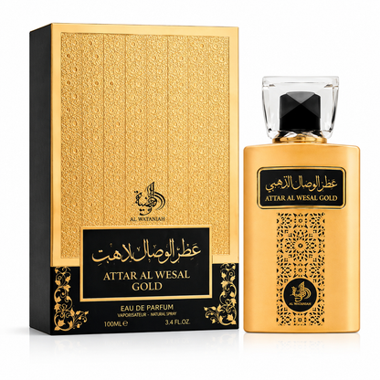 Perfume Al Wataniah Attar Al Wesal Gold Eau De Parfum - Perfume Masculino 100ml