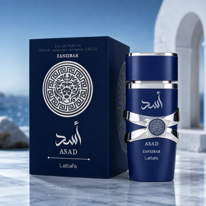 Perfume Lattafa Asad Zanzibar Limited Edition Eau De Parfum - Perfume Masculino 100ml
