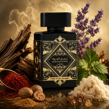 Perfume Lattafa Badee Al Oud For Glory Eau De Parfum - Perfume Compartilhável 100ml