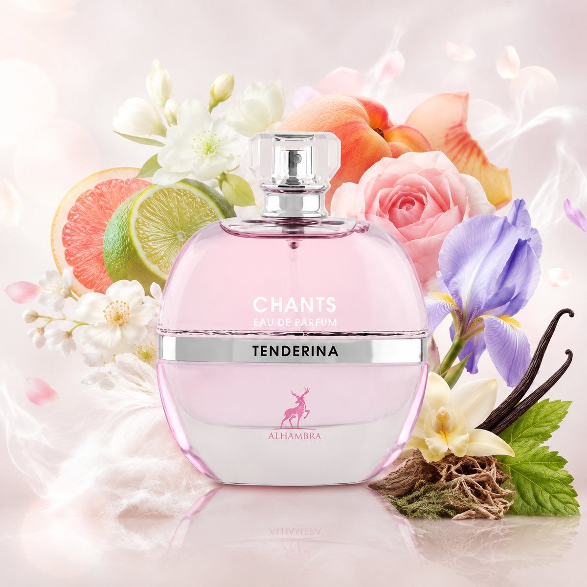 Perfume Maison Alhambra Chants Tenderina Eau de Parfum - Perfume Feminino 100ml