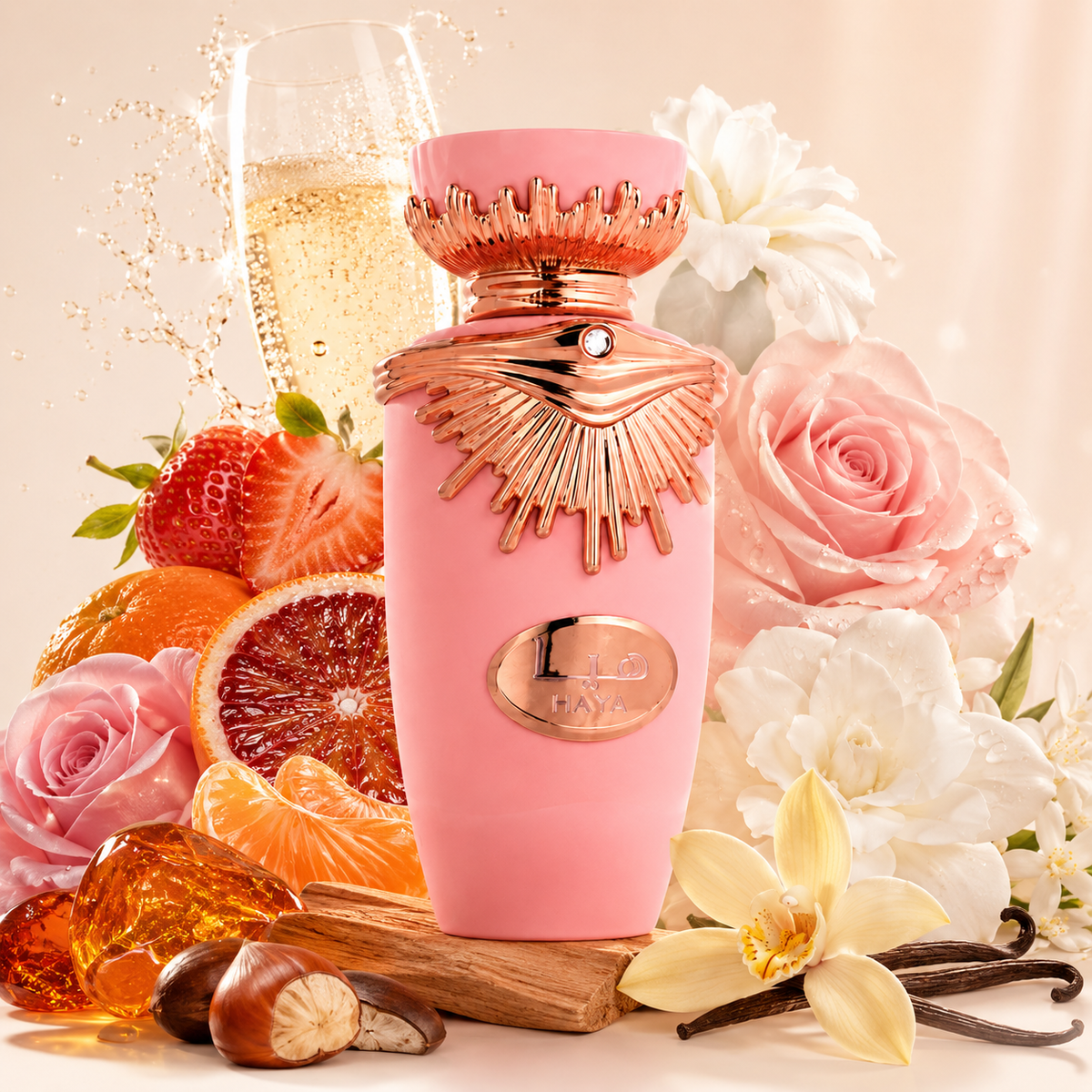 Perfume Lattafa Haya Eau de Parfum - Perfume Feminino 100ml