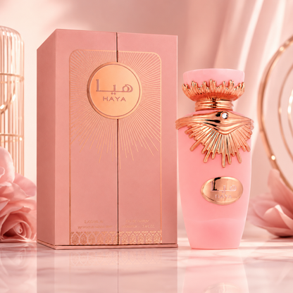 Perfume Lattafa Haya Eau de Parfum - Perfume Feminino 100ml