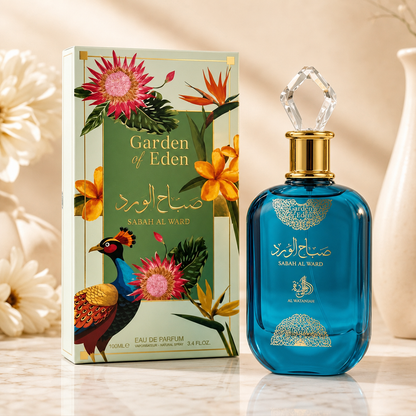 Perfume Al Wataniah Sabah Al Ward Garden Of Eden Eau de Parfum - Perfume Feminino 100ml
