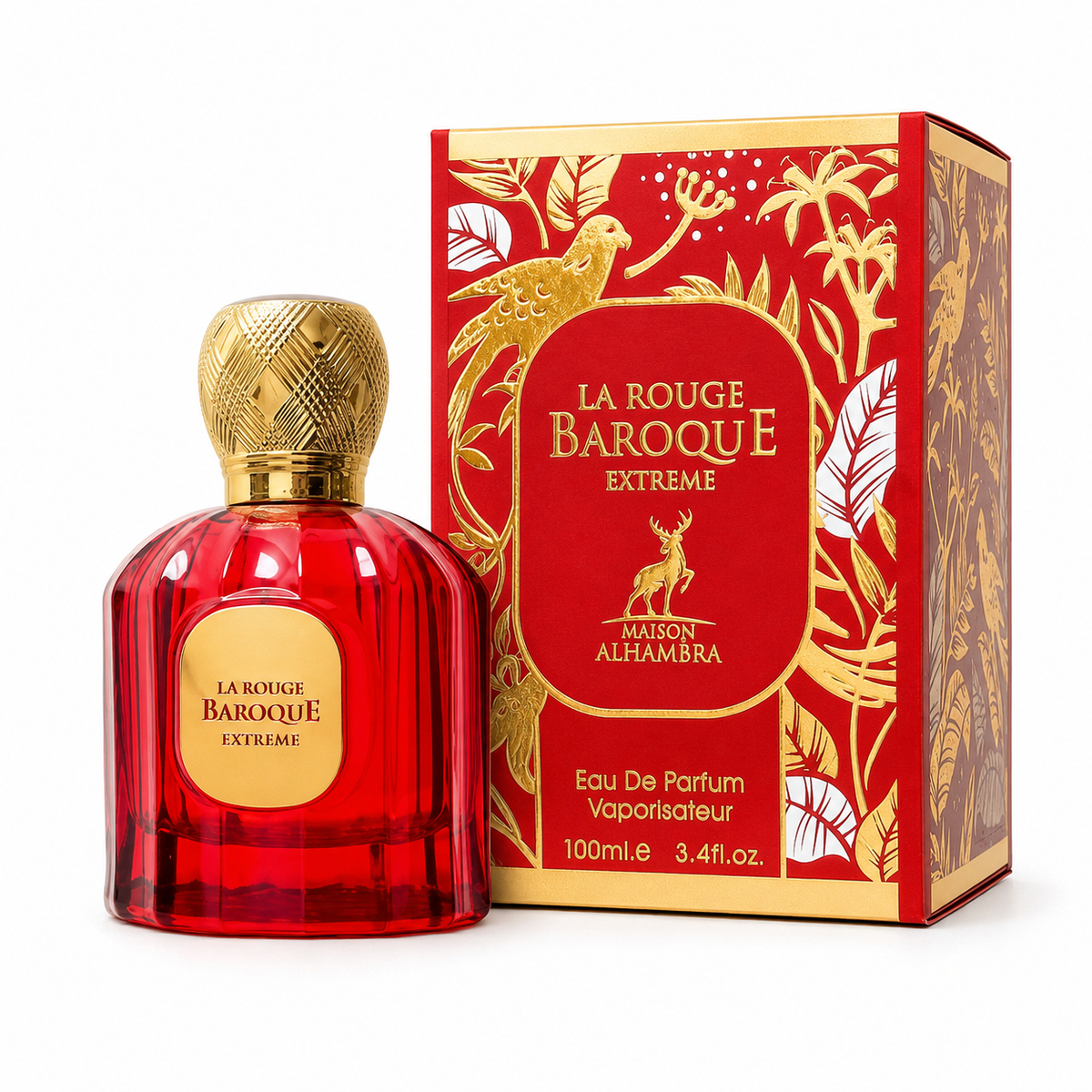 Perfume Maison Alhambra La Rouge Baroque Extreme Eau de Parfum - Perfume Feminino 100ml