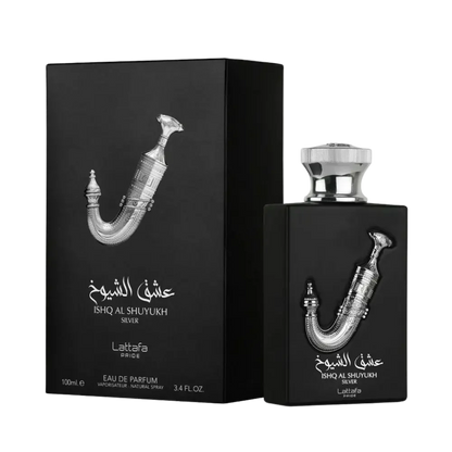 Ishq Al Shuyukh Silver Eau de Parfum Unissex - Lattafa