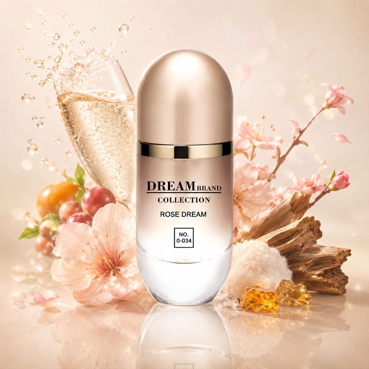 Perfume 034 212 Vip Rose Eau De Parfum - Perfume Feminino 25ml