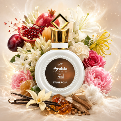 Perfume A005 Fakh. Rosa Eau De Parfum - Perfume Feminino 25ml