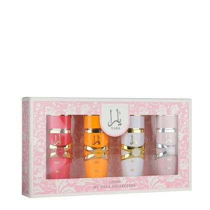 Kit Yara Collection  EAU DE PARFUM 25 ml x 4 Lattafa