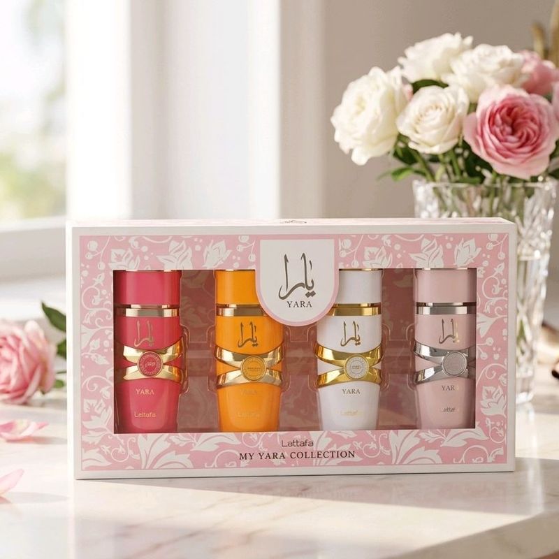 Kit Yara Collection  EAU DE PARFUM 25 ml x 4 Lattafa