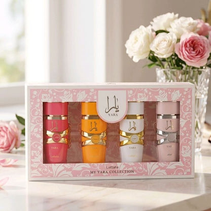 Kit Yara Collection  EAU DE PARFUM 25 ml x 4 Lattafa