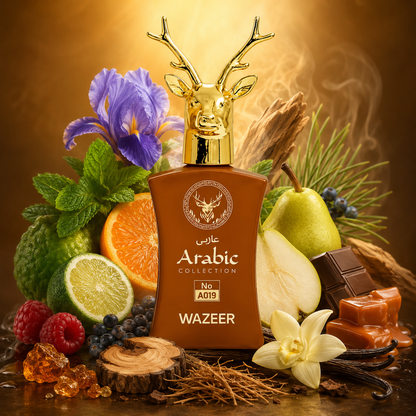Perfume A019 Al Noble Wazeer Eau De Parfum - Perfume Masculino 25ML