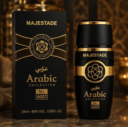 Perfume A001 Asad Black Eau De Parfum - Perfume Masculino 25ML