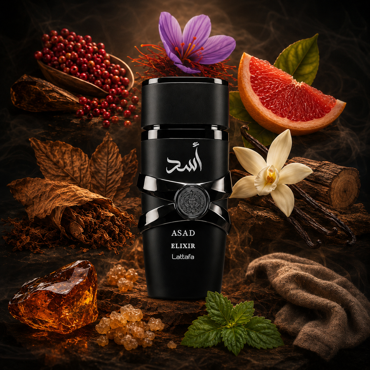 Perfume Lattafa Asad Elixir Eau de Parfum - Perfume Masculino 100ml