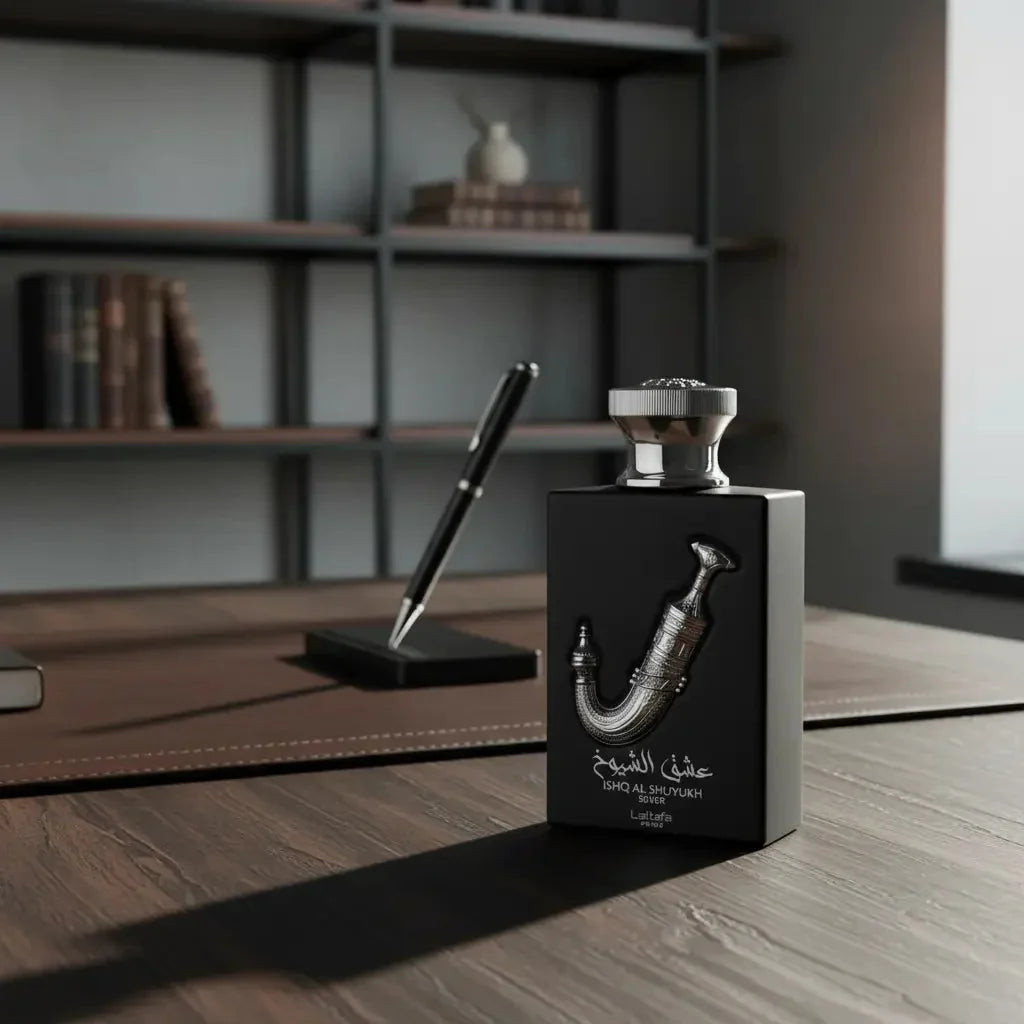 Ishq Al Shuyukh Silver Eau de Parfum Unissex - Lattafa