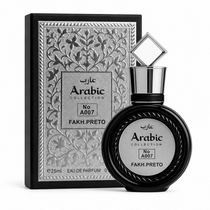 Perfume A007 Fakh Preto - Perfume Masculino 25ml