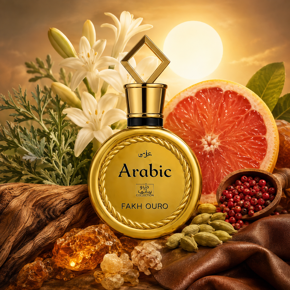 Perfume A008 Fakh Ouro De Parfum - Perfume Masculino 25ML