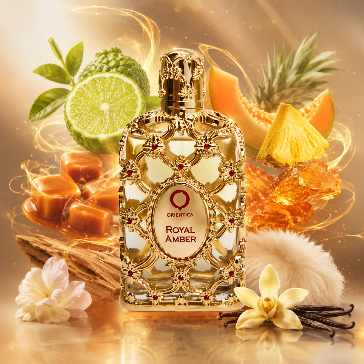 Perfume Royal Amber Extrait de Parfum - Perfume Unissex 80ml