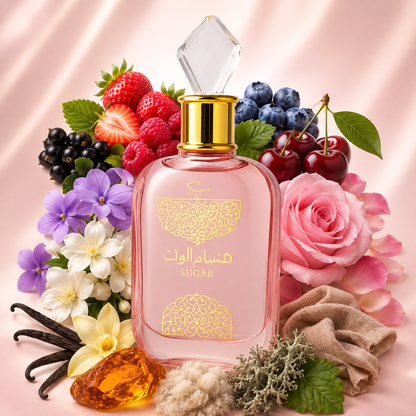 Perfume Al Wataniah Sabah Al Ward Sugar Eau de Parfum – Perfume Feminino 100ml