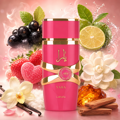 Perfume Lattafa Yara Candy Eau de Parfum - Perfume Feminino 100ml